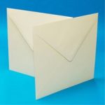 Craft UK 8in x 8in Envelopes Ivory | 30 pack