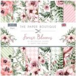 Paper Boutique 8in x 8in Paper Pad 150gsm 36 Sheets | Forest Blooms