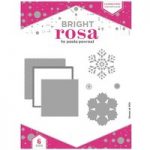 Bright Rosa Die Set Geometric Snowflake | Set of 6