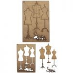 Creative Expressions Art-Effex MDF Board Mannequins