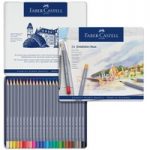 Faber Castell Goldfaber Aqua Water’Col Pencils Set | Tin of 24