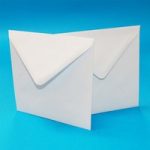 Craft UK 150sq Envelopes White | 50 pack