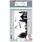 Phill Martin Sentimentally Yours DL Silhouette Stamp Set Winter Woodland Retreat | Set of 3