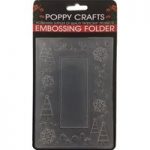 Poppy Crafts Embossing Folder Christmas