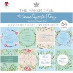 The Paper Tree 5in x 5in Sentiment Topper Pad 160gsm 64 Sheets | A Countryside Story
