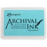 Ranger Archival Ink #0 Pad | Aquamarine