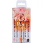 Ecoline Brush Pen Marker Set Beige Pink | Set of 5