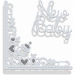 Sweet Dixie Baby Collection Die Set New Baby Corner | Set of 2