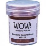 WOW! Pearlescent Embossing Powder Chocolate Caramel Pearl Regular | 15ml Jar
