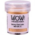 WOW! Pearlescent Embossing Powder Skinny Chai Latte Regular | 15ml