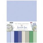 Paper Boutique A4 Colour Card Collection 200gsm 24 Sheets 8 Colours | Lavender Lane