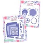 Card Making Magic 6in x 6in Card & Box with Layering Circles Die Bundle