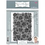 Phill Martin Sentimentally Yours A6 Rubber Stamp Layered Modern Florals