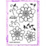 Dawn Bibby Creations Stamp Set Janita Blooms | Set of 9