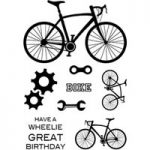 Woodware Clear Stamp Set On Your Bike