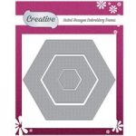 Creative Die Set Nested Hexagon Embroidery Frames | Set of 3