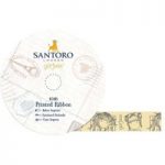 Santoro 10m Printed Satin Ribbon – Little Fishes