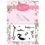 Apple Blossom Die & Stamp Set Little Bird Set of 10 | Birds of a Feather Collection