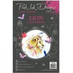 Pink Ink Designs A5 Clear Stamp Set Lion | Set of 10