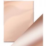 Craft Perfect by Tonic Studios A4 Satin Effect Mirror Card (5pk) – Burnished Rose