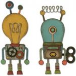 Sizzix Thinlits Die Set Robotic Set of 14 by Tim Holtz