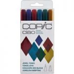 Copic Ciao Marker Pen Set Jewel Tones | Set of 6