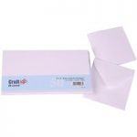 Craft UK 5inx5in Card Blanks & Envelopes White | 50 pack