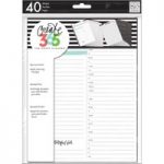 Me & My Big Ideas Happy Planner Fill Paper CLASSIC Daily Planning | 40 Sheets