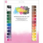 Artiste Watercolour Paint Set 12ml | Pack of 24
