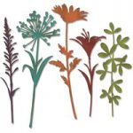 Sizzix Thinlits Die Set Wildflower Stems #2 Set of 5 by Tim Holtz