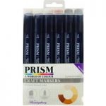 Hunkydory Prism Craft Marker Pen Set 12 Neutrals | Set of 6