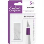 Crafter’s Companion Knife Straight Replacement Blades | Pack of 5