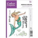 Crafter’s Companion A6 Rubber Stamp Mermaid Dreams