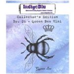 IndigoBlu Rubber Stamp Queen Bee Mini Collectors Edition Number #26