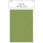 Craft Consortium A4 Glitter Card Moss Green 10 Sheets | Always & Forever
