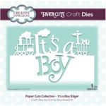 Creative Expressions Die It’s a Boy Edger | Paper Cuts Collection