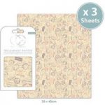 Craft Consortium Decoupage Paper Pad Travel Stamps | 3 Sheets
