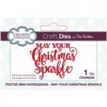 Sue Wilson Die Set May Your Christmas Sparkle | Festive Mini Expressions