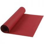 Creativ Faux Leather Paper 1m Red