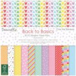 Dovecraft Paper Pad Back to Basics Over The Rainbow 8in x 8in FSC | 48 Sheets