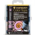 Chameleon Colour Tops Pastel Tones Set | Set of 5