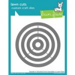 Lawn Fawn Die Outside In Stitched Circle Stackables Set of 4 | Lawn Cuts Custom Craft