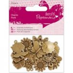 Papermania Charm Pack – Flowers & Butterflies
