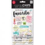 Me & My Big Ideas Chipboard Stickers Value Pack Favorite | Pack of 52
