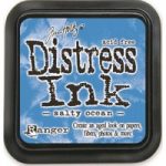 Ranger Distress Ink Pad 3in x 3in by Tim Holtz | Salty Ocean