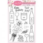 Apple Blossom Stamp Set Champagne & Wine Set of 13 | Drinks Trolley Collection