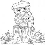 Daisy Mae Design Stamp Walter the Wise Owl by Clare Rowlands