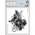 Creative Expressions Sentimentally Yours by Phill Martin A6 Rubber Stamp Bohemian Flourish