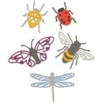 Sizzix Thinlits Die Set Insects Set of 5 by Jennifer Ogborn