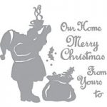 Spellbinders Shapeabilities Die From Our Home to Yours Set of 10 | A Sweet Christmas Collection